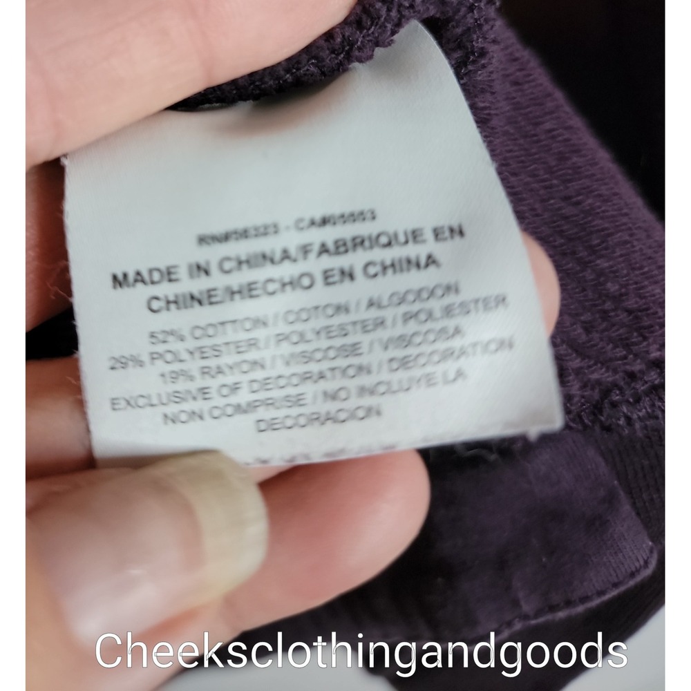 Nike Sportswear Advance 15 Purple Open Front Cardigan Plus Size 1X 863136-652 - Picture 6 of 8